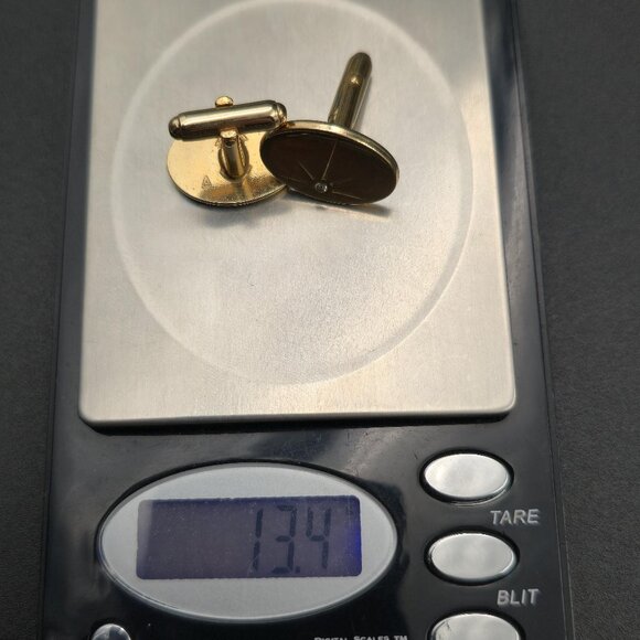 Crystal Star Men's Cuff Links A6339 - Picture 7 of 7